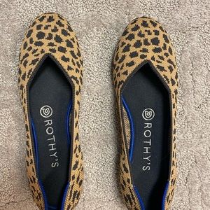 Rothy’s leopard flats